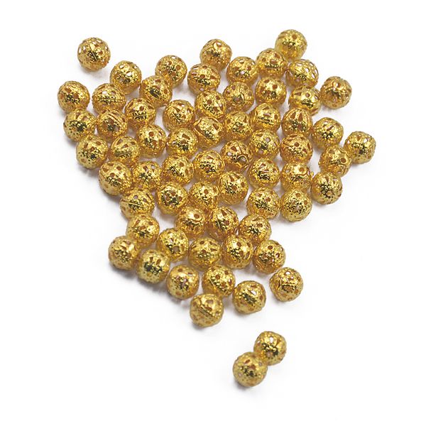 

200 pieces gold and white k plated round shape charms pendant crafting jewelry findings making accessory for diy necklace bracelet