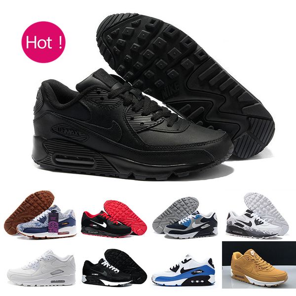 

2018 men women sneakers shoes classic 90 men casual shoes wholesale drop shipping sports trainer air cushion sports shoes str-2