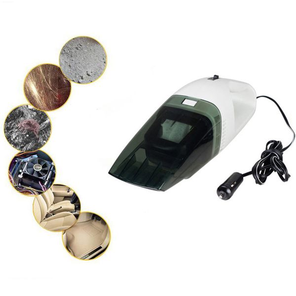 

12v 75w car vacuum cleaner high power mini handheld vacuum cleaner auto wet dry dual-use aspirator dust catcher car accessories