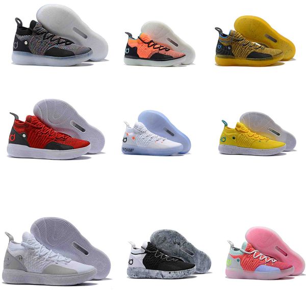 

2020 new arrival kd 11 mens basketball shoes zoom ep react eybl paranoid multicolor athletic sport sneakers eur 40-46