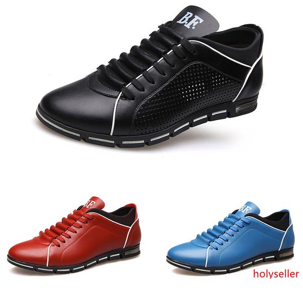 

2020 fashion men s casual leather plus velvet shoes triple black brown blue light tan red mens outdoor business walking main20