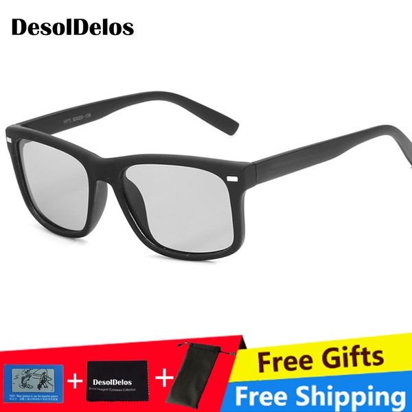 

ultralight discolored sunglasses men polarized pchromic professional driving sun glasses men oculos de sol masculino dd, White;black