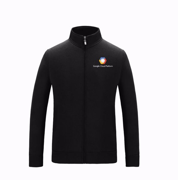 

winter autumn android coat for male and female overalls google cloud zipper sweatshirt fleece jackets, Black