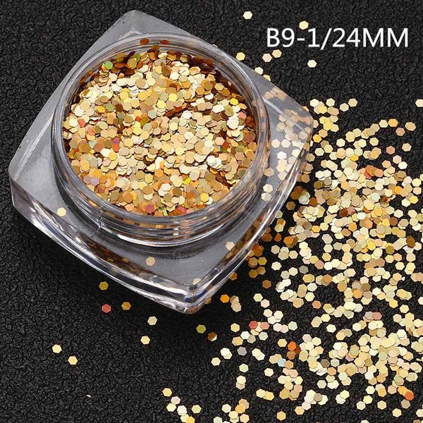 

1.5g mixed round pinceaux thin nail art glitter paillette nail tipgel polish brochas maquillaje profesional decoration #57, Silver;gold