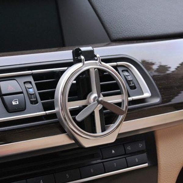 

vehicle-mounted cup holder with fan wind drink holder mouth car air outlet folding water cup holder-fan blade