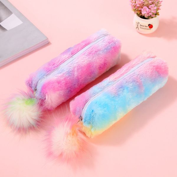 

new portable plush makeup bag women large capacity zipper cosmetic bags cases traveling bag waterproof storage bags make up