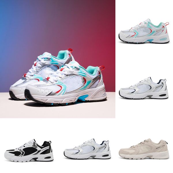 

fashion designer dunk low cup mint green running shoes men couple mesh mr 530 letter authentic casual sneakers size 36-44, Black