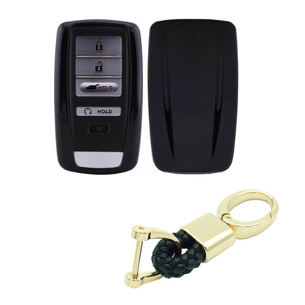

new soft tpu smart remote keychain fob case cover for acura rlx rdx tlx ilx mdx
