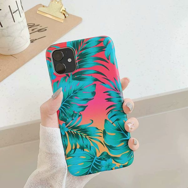 

fashion phone case for iphone 11/11pro/11pro max designer case for iphone xsmax xr x/xs 7p/8p 7/8 6p/6sp 6/6s tpu case with flowers patterns