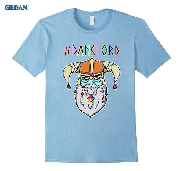 

#danklord t-shirt summer fashion men's short sleeve t-shirt, White;black