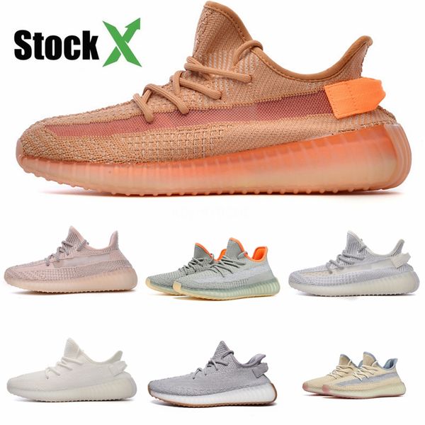 

2020 kanye wave runner mauve inertia geode casual shoes men women west designers shoes size 35-45 #dss295