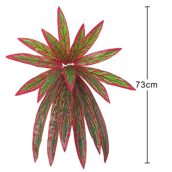 

artificial plant leaf flower for home room parties decoration optional colors