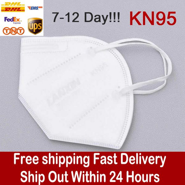 

dhl-20 pcs n95 health mask with ce-certificering reusable anti mouth face mask respirator mascarilla mascherine masque kn95 ffp3