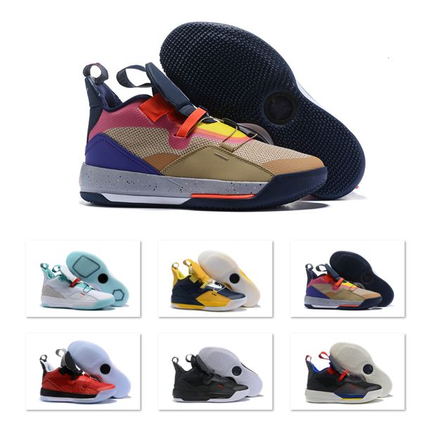 

2019 jumpman xxxiii 33 мђжка обђв дл бакебола мода 33- многовенй еѬнй желй кѬо