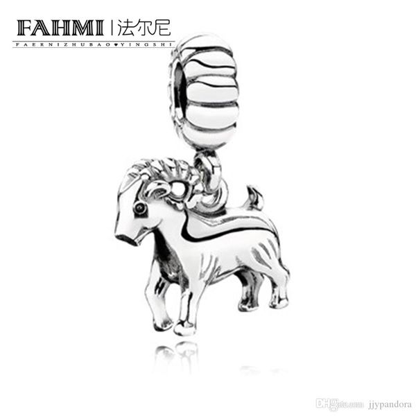 

FAHMI 100% 925 Sterling Silver 1:1 Original 791098 Zodiac Authentic Temperament Fashion Glamour Retro Pendant Wedding Women Jewelry