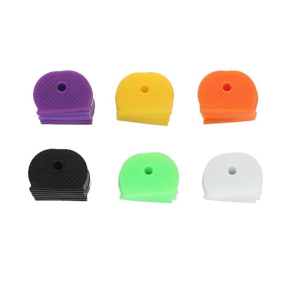 

40 lots coloured key covers head/caps/tags/id markers mixed ers