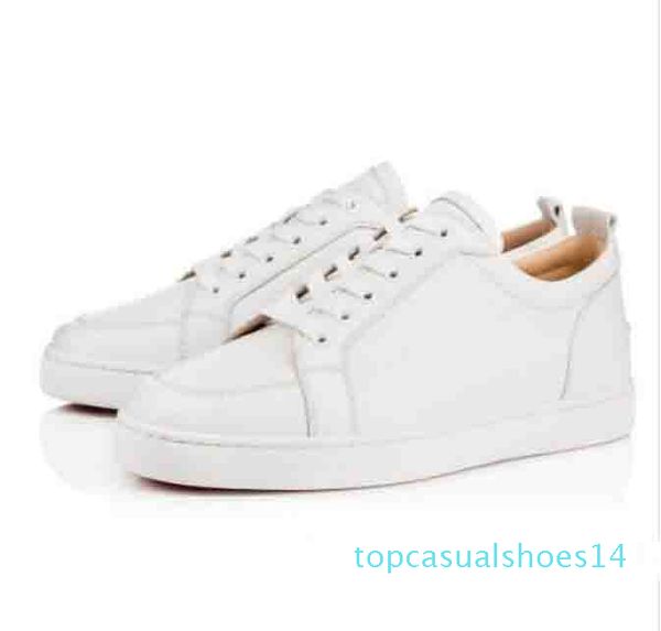 

spring/summer red sole junior shoes rantulow sneakers flat women men red bottom skateboarding designer walking shoes footwear t14, Black