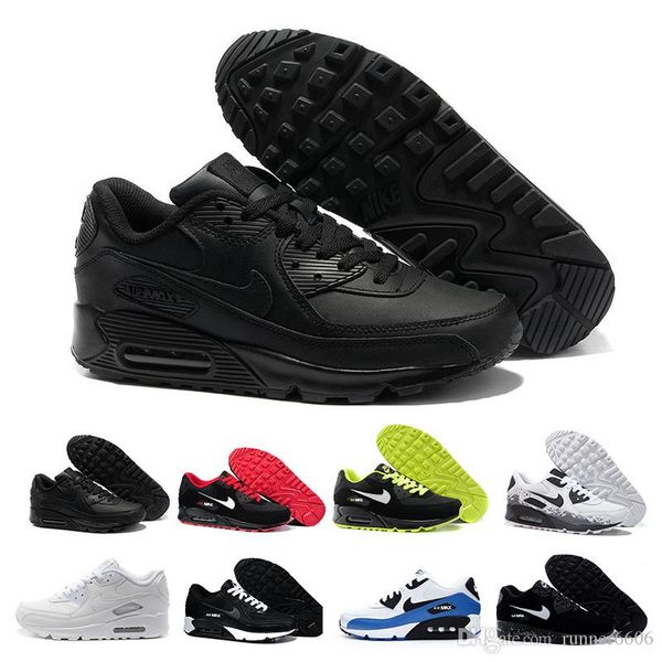 

2017 running shoes cushion 90 kpu mens womens classic 90 casual shoes trainers sneakers man walking sports tennis shoe f41ec