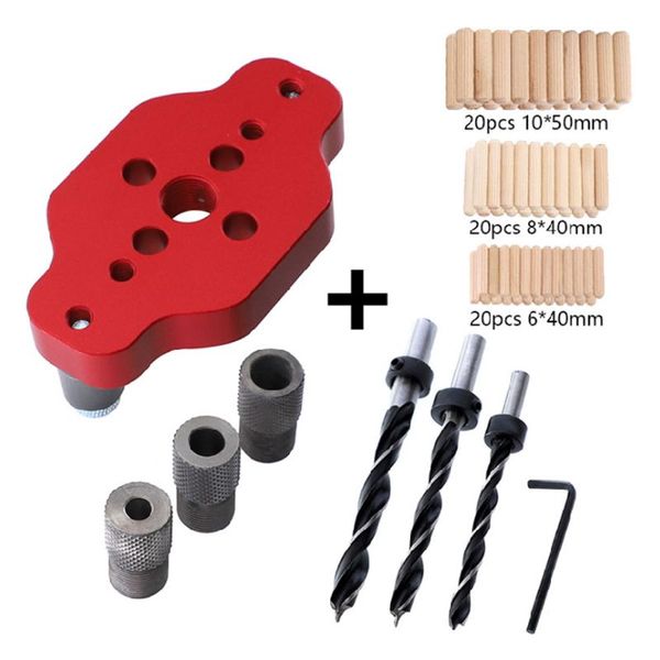 

woodworking punch locator straight hole positioner vertical doweling puncher