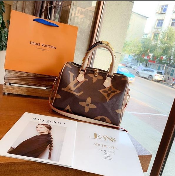 

2019 simple new designers handbag classic style real cow high leather luxury tote bag shoulder shopping bag--7