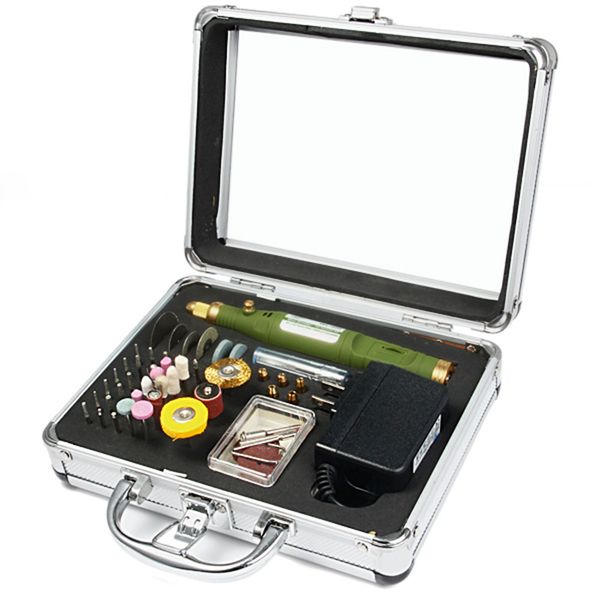 

80 in 1 mini electric drill kit multifunctional dremel rotary tools variable speed grinder polish sanding tool set engraving kit