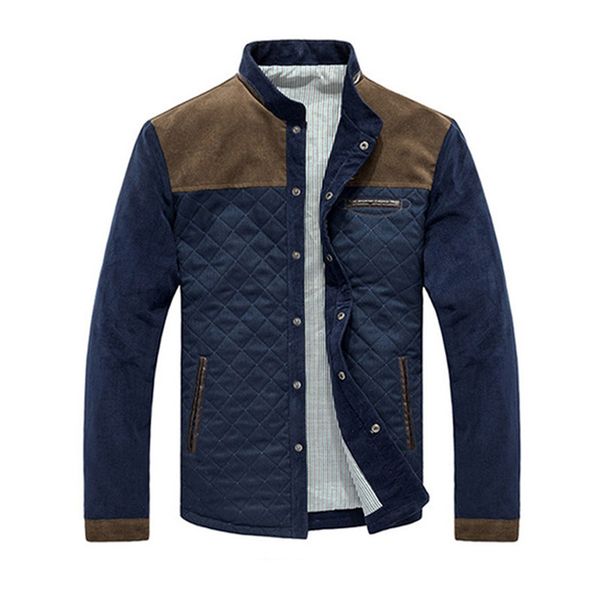 

2019 new fashion brand spring autumn men casual outwear jacket patchwork coat men size m-3xl, Black;brown