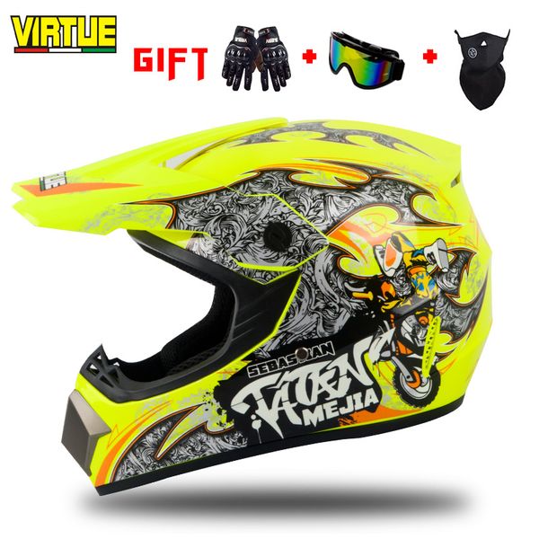 

virtue electric motorcycle full helmets full covered off-road helmets four seasons universal characteristic cool locomotive helm