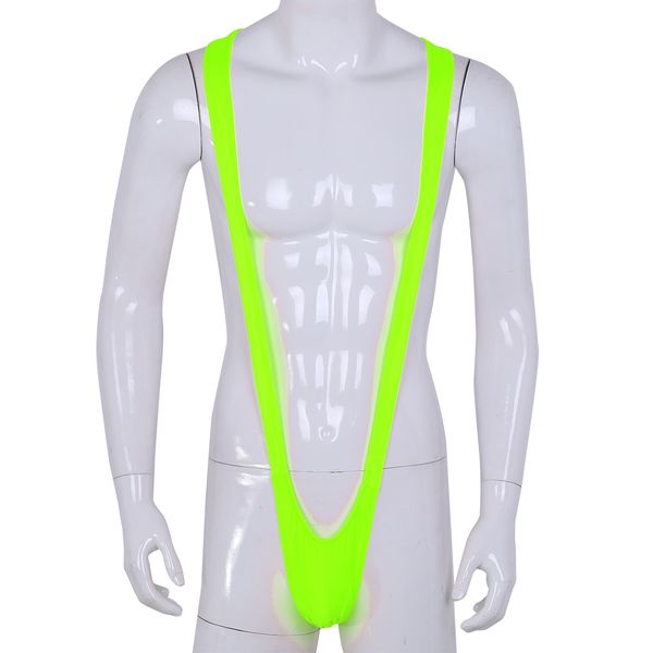 

fashion male mens underwear lingerie costume bodysuit fluoro stretch open thongs g-string for nightwear underwear, Black;brown