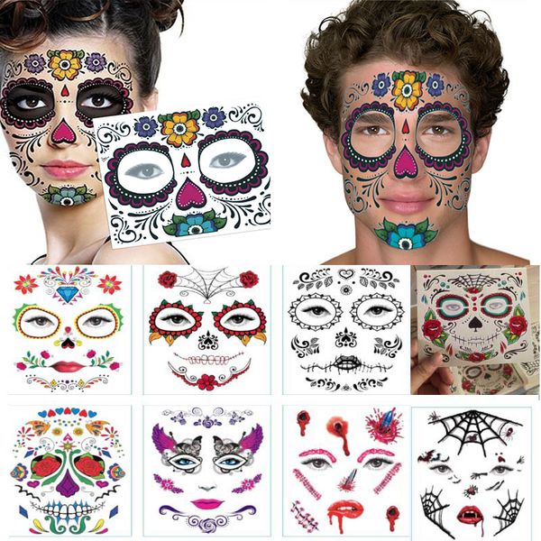 

disposable eyeshadow sticker magic eye beauty face waterproof temporary tattoo sticker for makeup stage halloween party gift dhl wx9-1510