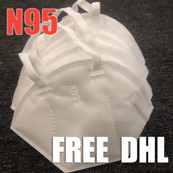 

dhl] n95 mask face mask [in stock] kn95 marks face marks against bacteria pm2.5 dustproof mouth mask
