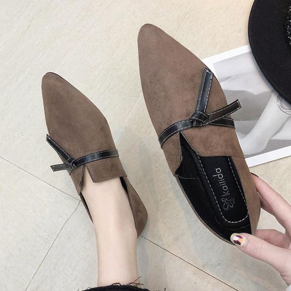 

sandals women's sandals fashion bow flats shoes candy color slip on flat shoes ballet flats ladies woman, Black