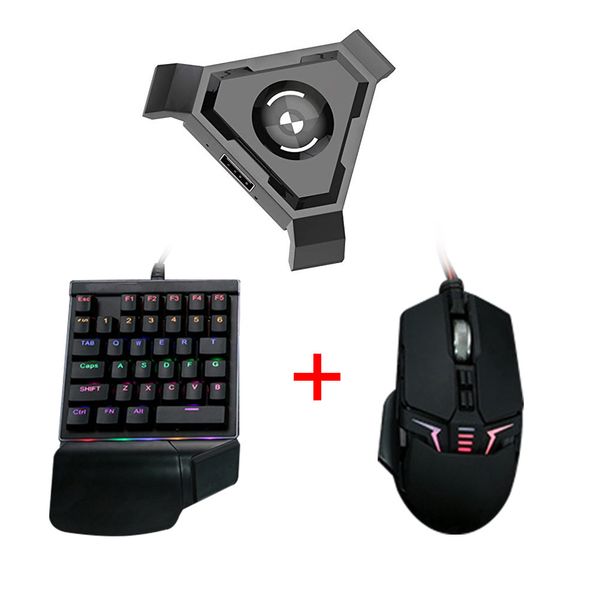 

pubg mobile gamepad controller gaming keyboard mouse converter for android phone to pc bluetooth adapter plug and play