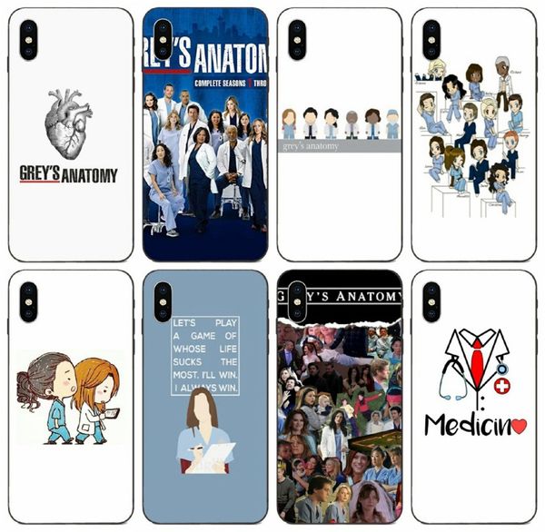 

tongtrade] popular tv grey is grey's anatomy case for iphone x xs max 11 pro 8 7 6s 6p 5s 5p galaxy j3 huawei p9 lite motorola moto g4