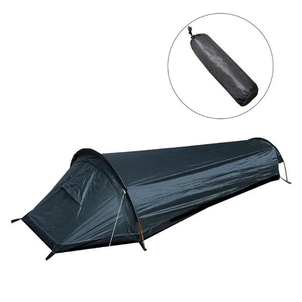 

ultralight bag tent compact single person larger space waterproof sleeping bag cover bivvy sack for outdoor camping