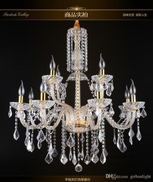

silver lamp luxury chandelier light with clear glass tear drops large l home decor modern crystal chandeliers