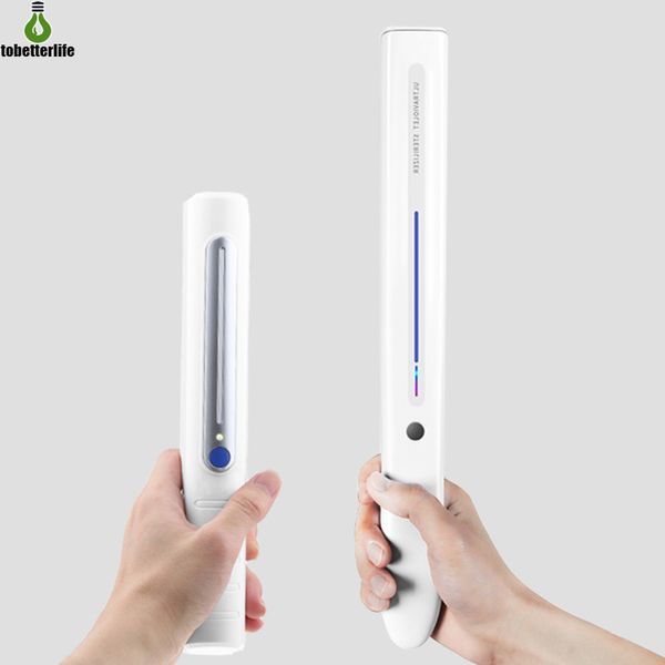 

portable uv germicidal disinfection lamp battery usb rechargeable handheld lamp 4w sterilizer wand lampe uvc germicide ultraviolet light