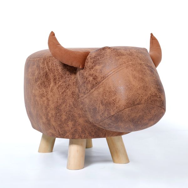 

fashion creative stool calf children animal shoes bench bench home foot stool wood sofa