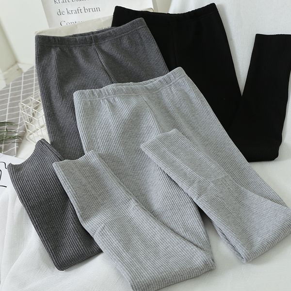 

heliar winter cottons harlem pants korean style loose elastic cottons trousers female sports pants autumn trouser for women, Black;white