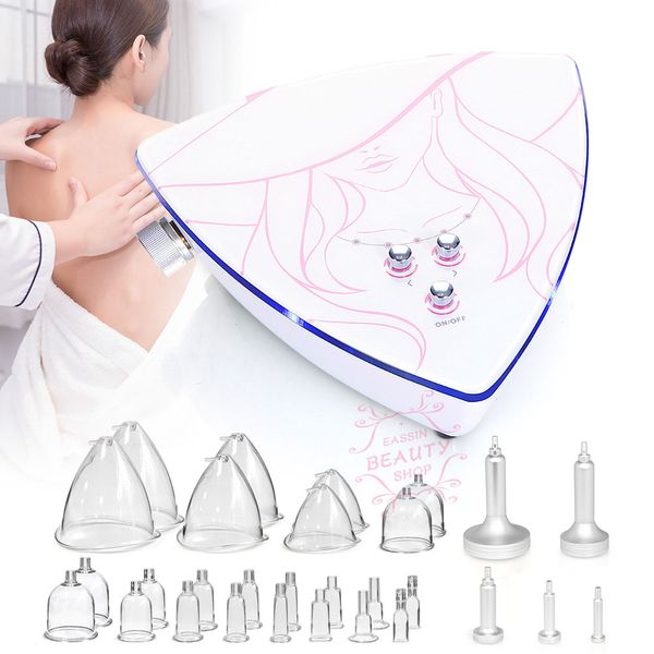 

female breast enlargement secret lifting breast body massage lymph detox skin care beauty machine with 5 pieces metal roller