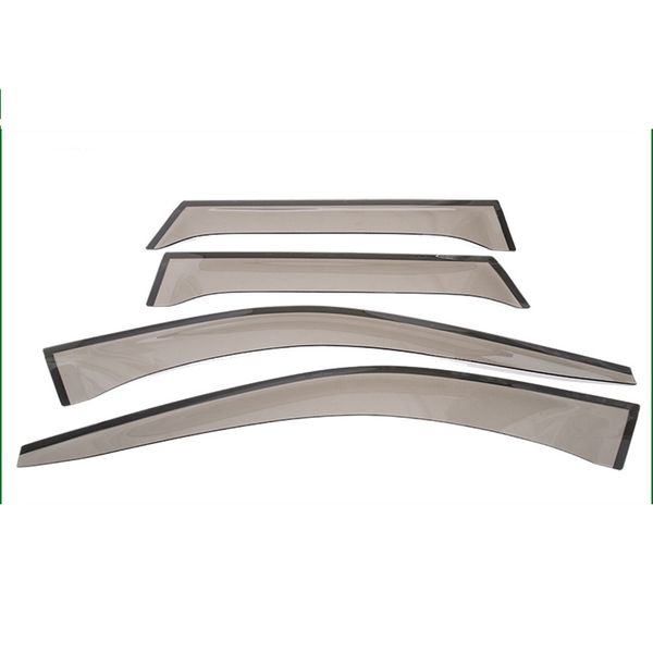 

window visor sun rain wind deflector awning shield vent guard shade covers 4pcs for discovery sport 2015 2016 2017