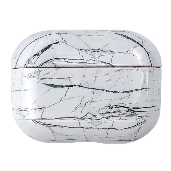 

marble premium ultra-thin soft skin cover cae compatible with airpods pro/airpods 3