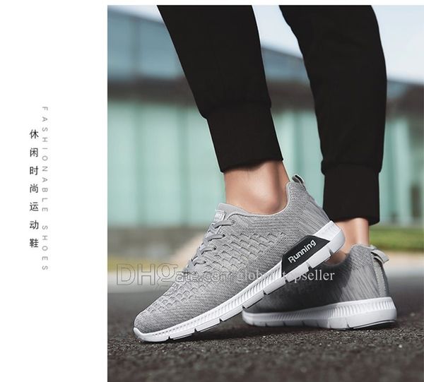 

new arrival with box fashion men shoes mesh breathable sneakers walking male footwear new comfortable lightweight running shoes ac-200301116, White;red