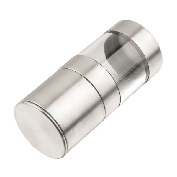 

manual stainless steel salt pepper mill grinder muller kitchen tool stainless steel grinding tool for cooking meat restaurants