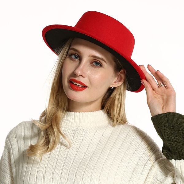 

полиэстер хлопок черный красный дешевая шляпа лодочника на рождество