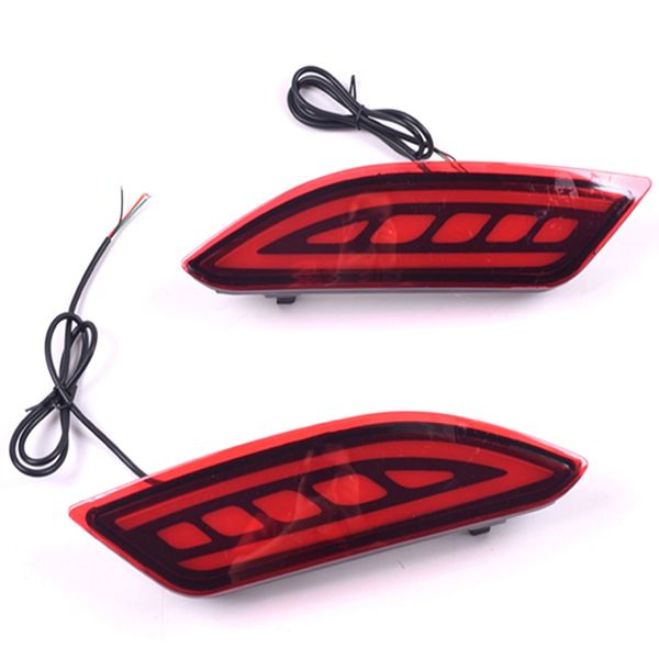 

led rear bumper light reflector fog lamp brake light turning signal for hrv hr-v 2015-2018