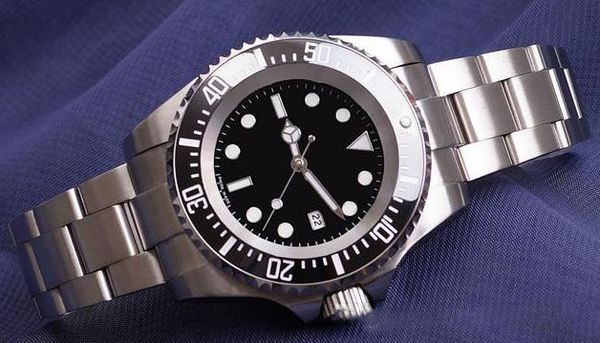 

2020 горячая продажа wristwatches basel red sea-dweller нержавеющей стали 44mm 126600 автоматические движения наручные часы # 1, Slivery;brown