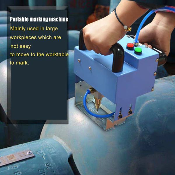 

vin chasis marking machine for metal parts portable dot pin marking machine automatic brazil warehouse