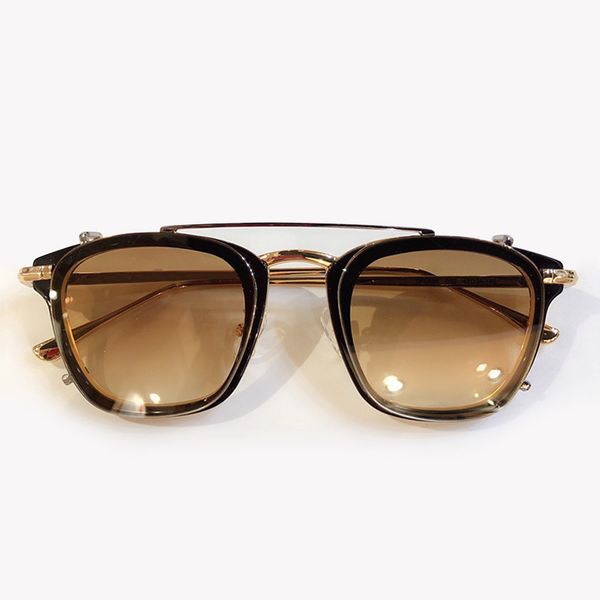 

2020 new double lens rectangular sunglasses women's men's fashion mirror sunglasses uv400 high quality