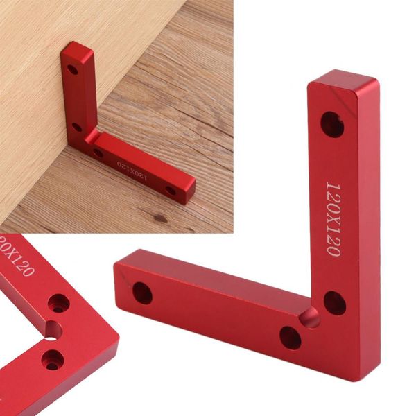 

4pcs 12x12 90° positioning squares right angle clamps set carpenter tool