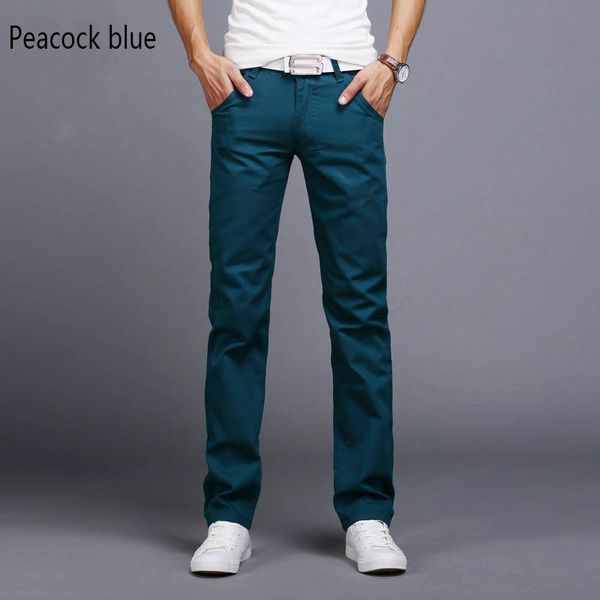 

cholyl spring summer jeans thin 2017 men's fashion jeans menpants clothes new fashion brand 28-38, Blue